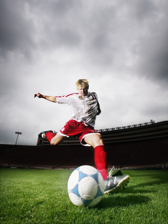 Soccer Player Kicking Ball Sports Psychology Today Sports Psychology