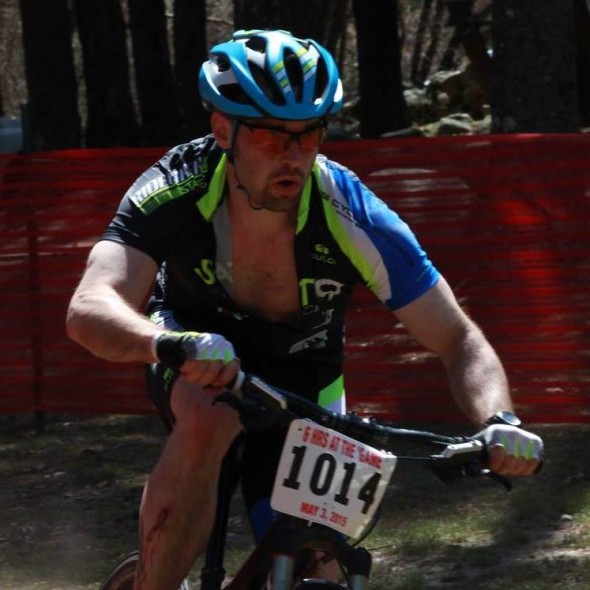 State 9 Racing's Adam Dodge fights through the sixth hour of Burlingame in Rhode island, to earn a top 20 finish on the day. May 2015