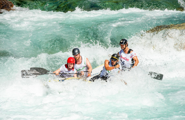 Whitewater rafting